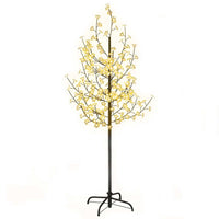 Albero di Ciliegio con 200 LED Bianco Caldo 180 cm 345132