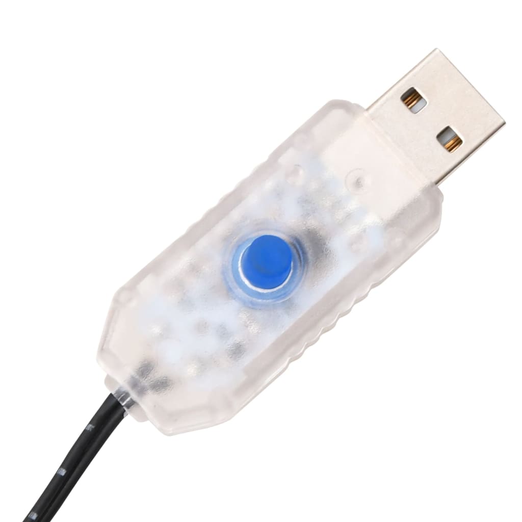 Palma con LED Bianco Caldo 96 LED 180 cm 345138