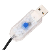 Palma con LED Bianco Caldo 136 LED 220 cm cod mxl 18367