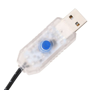 Palma con LED Bianco Caldo 252 LED 400 cm cod mxl 25246