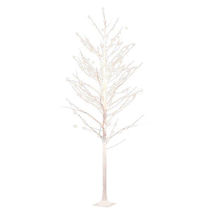 Betulla con LED Bianco Caldo 240 LED 300 cm 345146