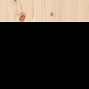 Testiera per Letto 75x3x80 cm in Legno Massello di Pino 821367