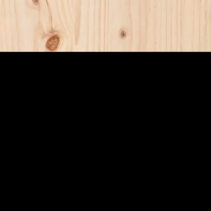 Testiera per Letto 75x3x80 cm in Legno Massello di Pino 821367