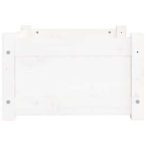 Comodo divano letto per cani 555 x 455 x 28 cm in legno massello di pino bianco 02_0042703