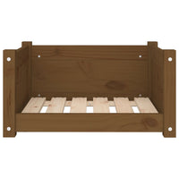 Cuccia per cani comodo divano 55,5 x 45,5 x 28 cm legno massello di pino marrone 02_0042705