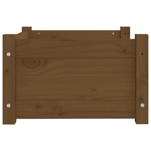 Cuccia per Cani Ambra 55,5x45,5x28 cm Legno Massello di Pino 821445