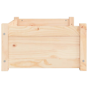 Letto per cani 65,5x50,5x28 cm in legno di pino massiccio 821447