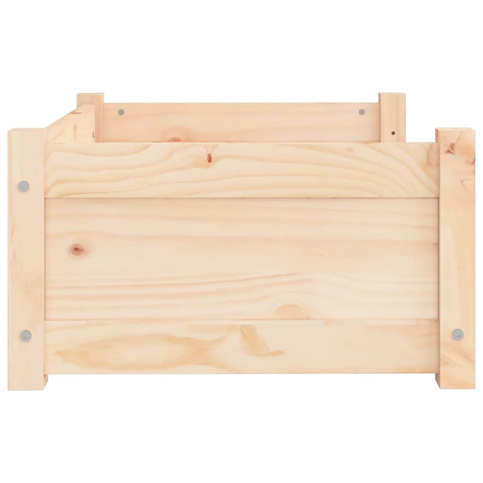 Cuccia per Cani 65,5x50,5x28 cm in Legno Massello di Pino cod mxl 40981