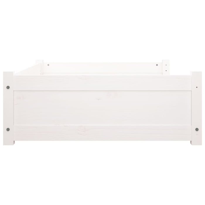 Comodo divano letto per cani 1055 x 755 x 28 cm in legno massello di pino bianco 02_0042633