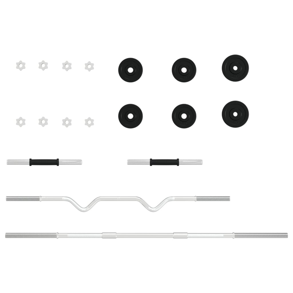 Set Bilanciere e Manubri 30 kg in Ghisa 93635