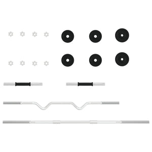 Set Bilanciere e Manubri 30 kg in Ghisa 93635