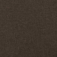 Poltrona reclinabile in tessuto marrone scuro 348075