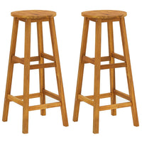 Set da Bar per Giardino 3 pz in Legno Massello di Acacia cod mxl 40508