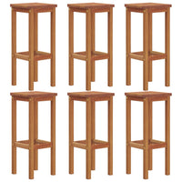 Set bar da giardino 7 pezzi in legno massello di acacia 02_0013429