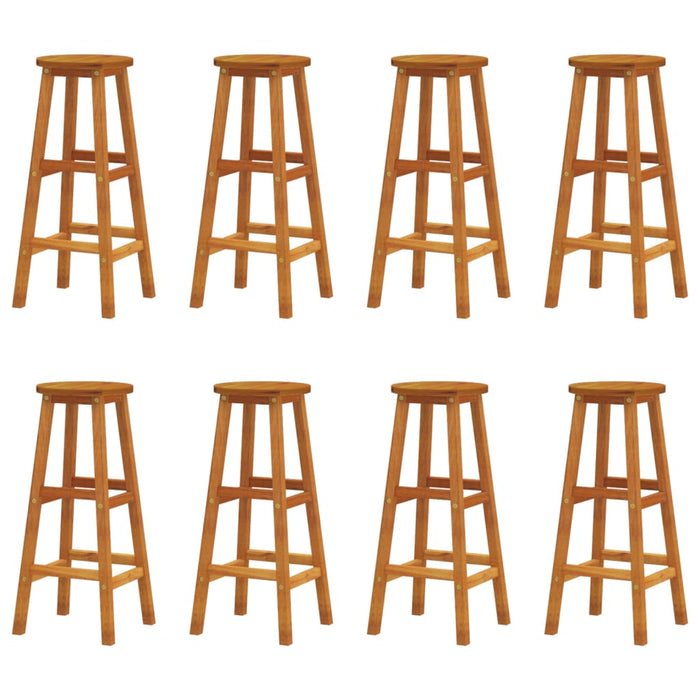 Set da Bar per Giardino 9 pz in Legno Massello di Acacia 3116024