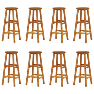 Set da Bar per Giardino 9 pz in Legno Massello di Acacia cod mxl 46755