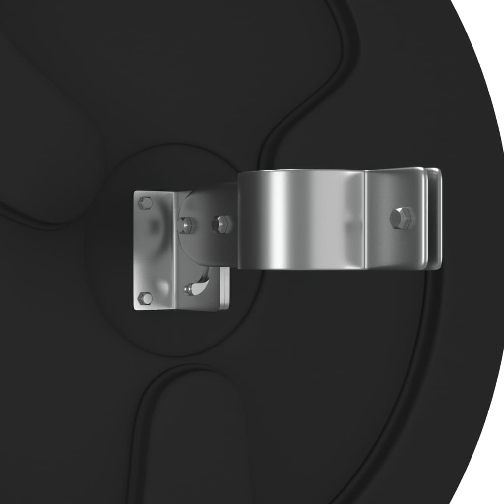 Specchio stradale convesso per esterni nero Ø60 cm in policarbonato 153080