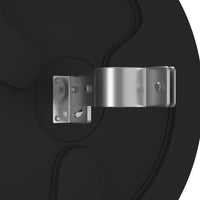 Specchio stradale convesso per esterni nero Ø60 cm in policarbonato 153080