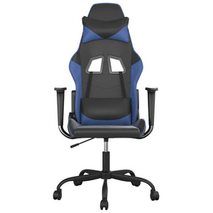 Sedia da Gaming Massaggiante Nero e Blu in Similpellecod mxl 113903