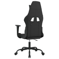 Sedia da Gaming Nero e Grigio Chiaro in Tessuto cod mxl 70415