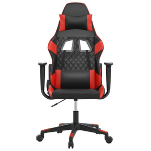 Sedia da Gaming Massaggiante Rosso e Nero in Similpelle cod mxl 63352
