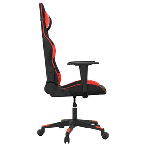 Sedia da Gaming Massaggiante Rosso e Nero in Similpelle cod mxl 63352
