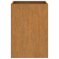 Fioriera 52x48x75 cm Acciaio Corten 821555