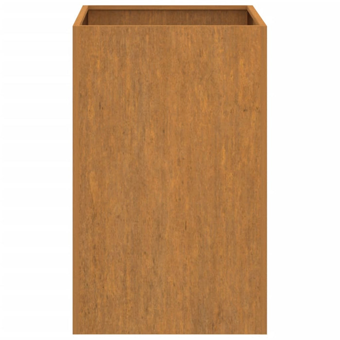 Fioriera 52x48x75 cm Acciaio Corten