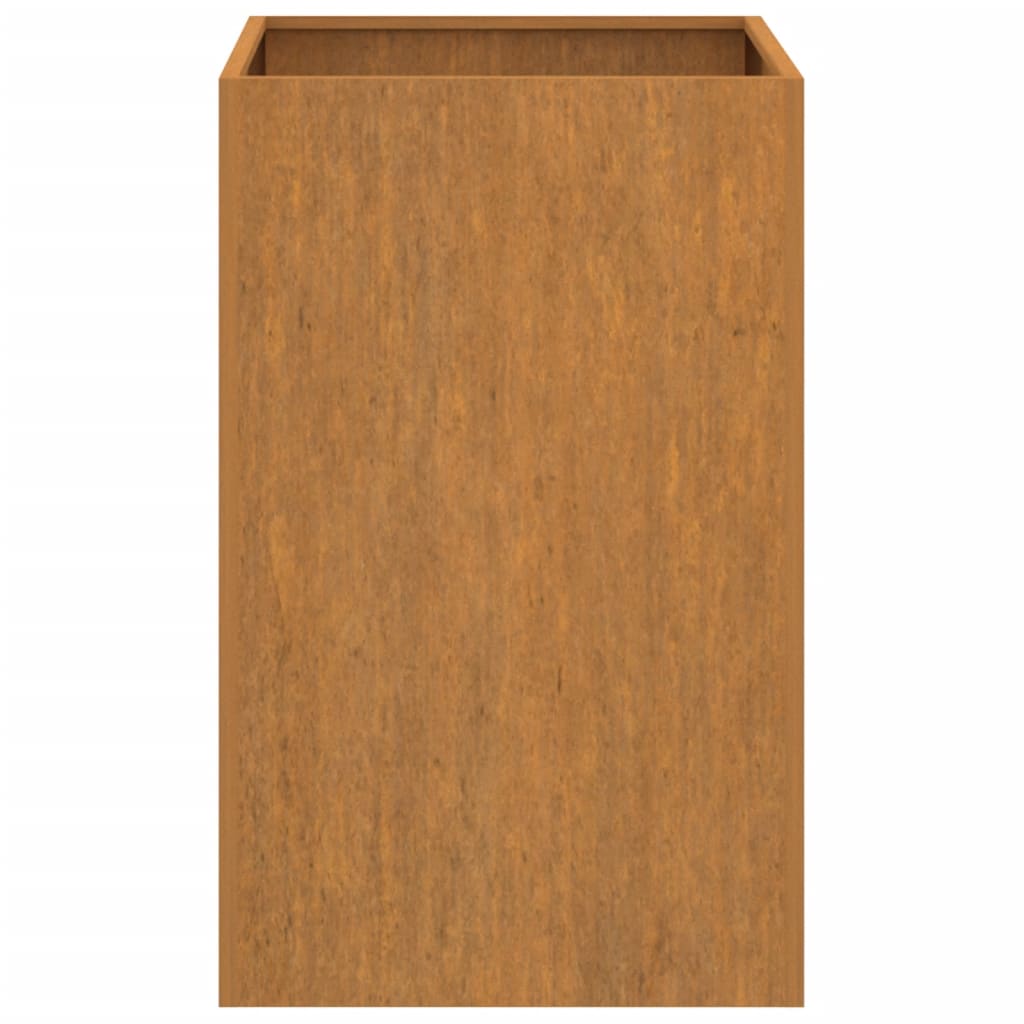 Fioriera 52x48x75 cm Acciaio Corten 821555