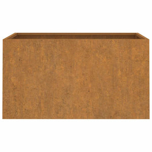 Fioriera-Vaso-Contenitore per Piante 62x40x39 cm Acciaio Corten