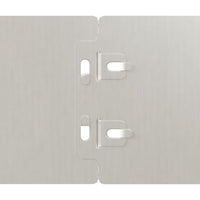 Bordure per Prato 10 pz 10x103 cm Flessibili in Acciaio Corten