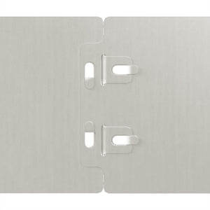 Bordure per Prato 50 pz 10x103 cm Flessibili in Acciaio Corten