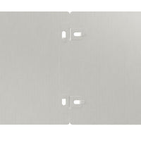 Bordure per Prato 10 pz 15x103 cm Flessibili in Acciaio Corten