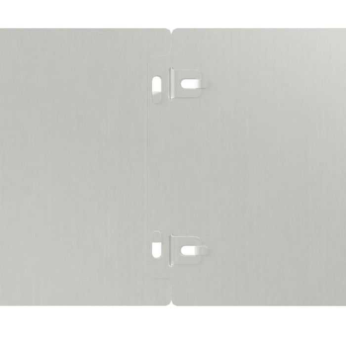Bordure per Prato 10 pz 15x103 cm Flessibili in Acciaio Corten