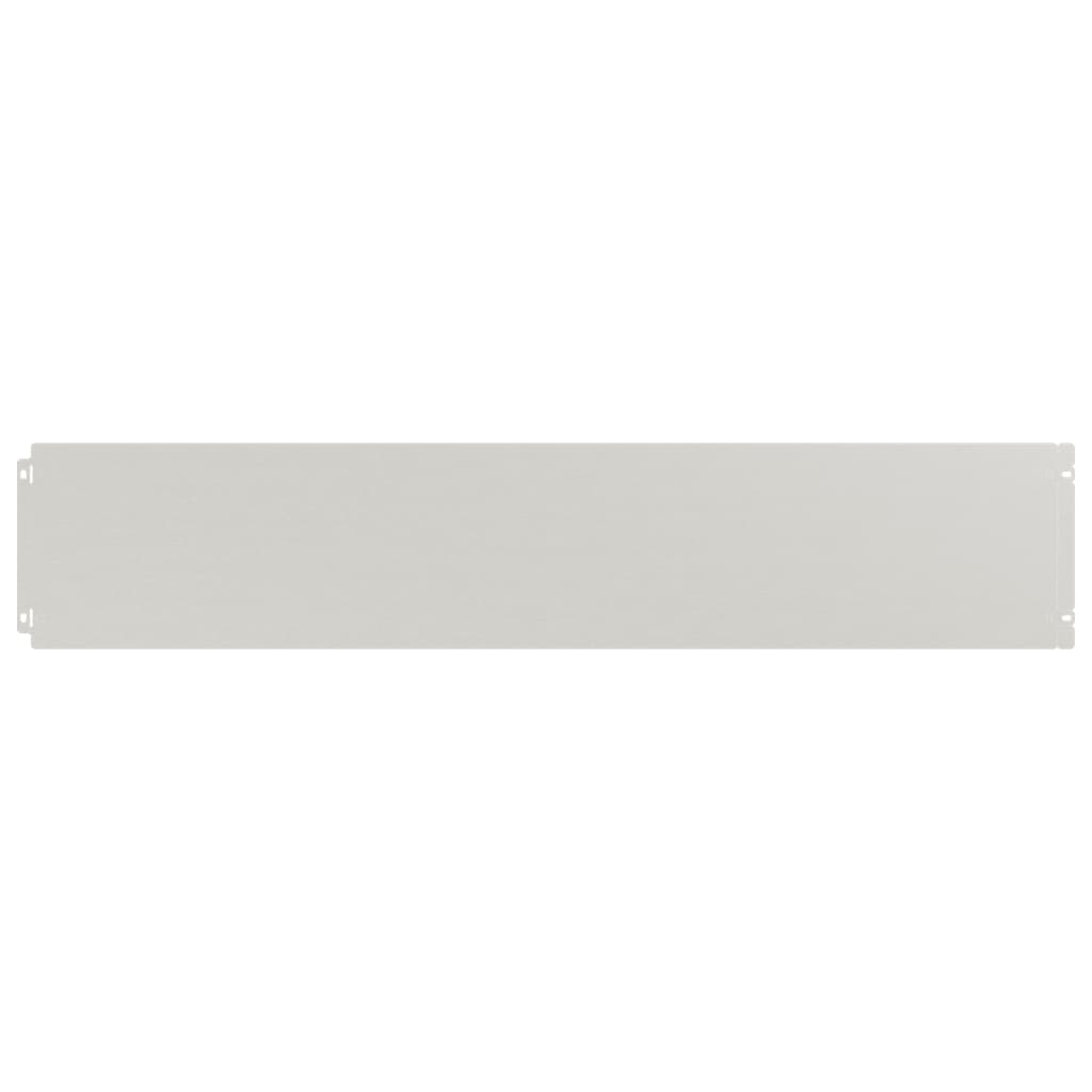 Bordure per Prato 10 pz 20x103 cm Flessibili in Acciaio Corten 821894