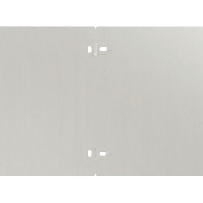 Bordure per Prato 10 pz 20x103 cm Flessibili in Acciaio Corten 821894