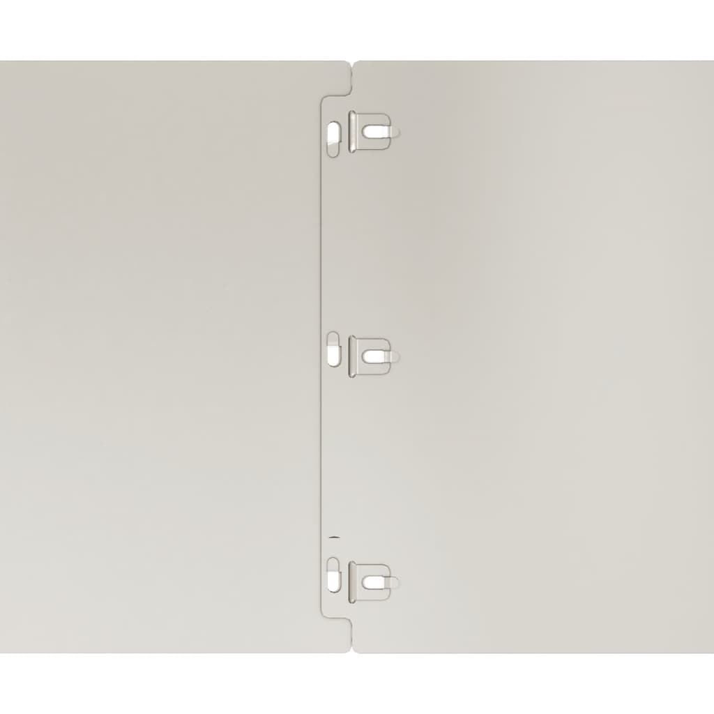 Bordure per Prato 30 pz 25x103 cm Flessibili in Acciaio Corten 821897