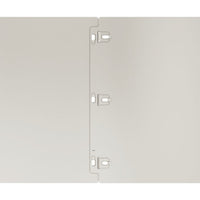 Bordure per Prato 30 pz 25x103 cm Flessibili in Acciaio Corten 821897