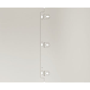 Bordure per Prato 30 pz 25x103 cm Flessibili in Acciaio Corten 821897