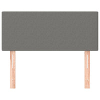 Testiera Grigio Scuro 90x5x78/88 cm in Tessuto cod mxl 46735