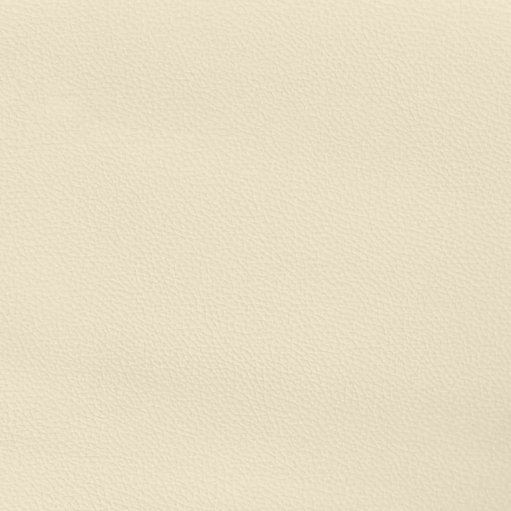 Testiera Crema 90x5x78/88 cm in Similpelle 345754