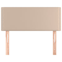 Testiera Cappuccino 100x5x78/88 cm in Similpelle