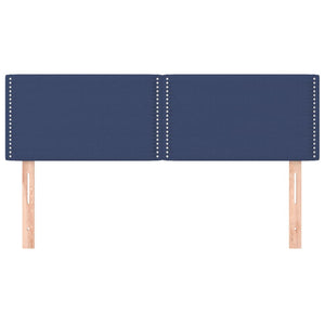 Testiere 2 pz Blu 72x5x78/88 cm in Tessuto