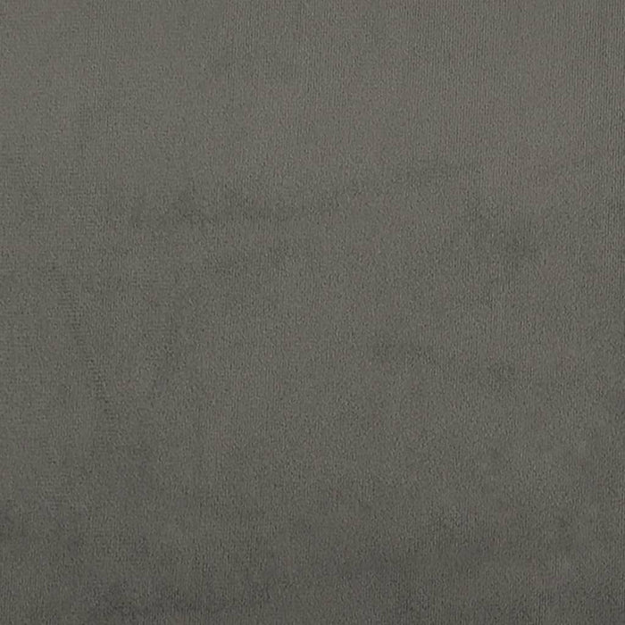 Testiera Grigio Scuro 100x5x78/88 cm in Velluto 346041
