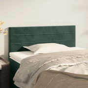 Testiera Verde Scuro 80x5x78/88 cm in Velluto cod mxl 49259