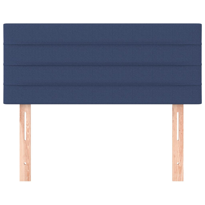 Testiera Blu 100x5x78/88 cm in Tessuto 346136