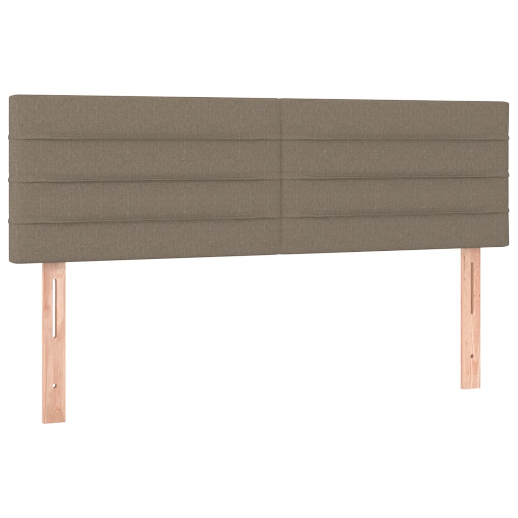 Testiere 2 pz Tortora 72x5x78/88 cm in Tessuto 346148