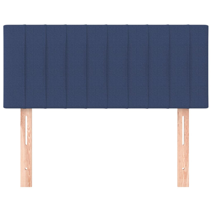 Testiera Blu 80x5x78/88 cm in Tessuto