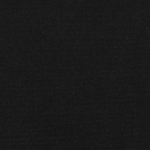 Testiera Nera 90x5x78/88 cm in Tessuto 346216