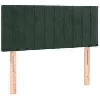 Testiera Verde scuro 90x5x78/88 cm in Velluto 346225